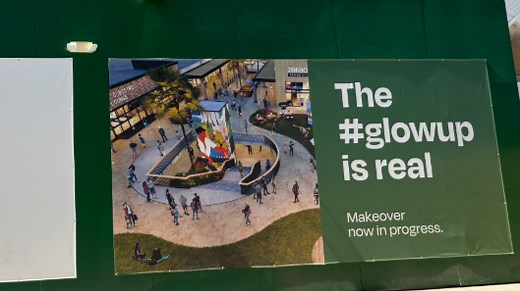 Major renovation work underway at Mission Valley mall