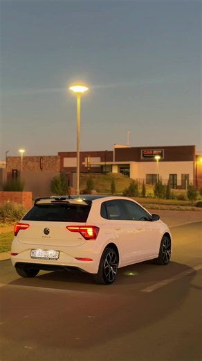 VW Polo Sunset Photoshoot: Red Polo Car Door Detail