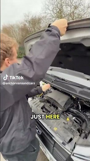 Fuse Box Located on a 2024 Transit Custom #newshape #ford #transit #custom