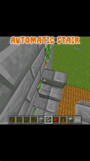 I Built the World's First Automatic Staircase in Minecraft💀