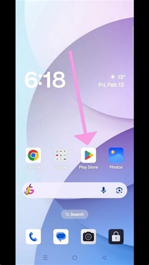 Google play store added new Search icon home screen #playstore 😍 #android #shorts