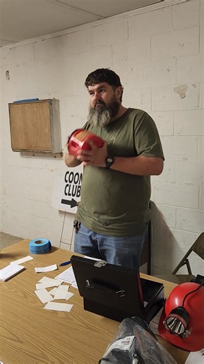 Hunting light drawing. I would like to thank Don Redmon for donating it. | Butler County Coon Club | Facebook