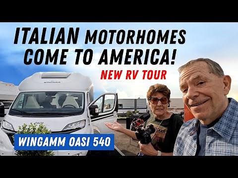 New Italian Motorhome Import! Wingamm OASI 540 RV Tour