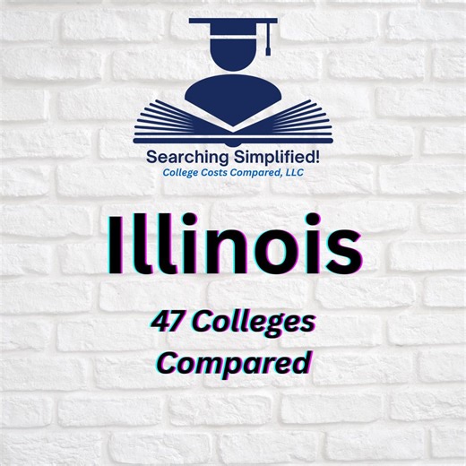 Illinois College Search Spreadsheet – Tuition, Room, GPA Scholarships (digital Download) - Etsy