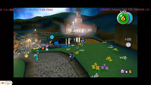 Eden0.0.4 安卓14 超级马里奥银河 T22驱动 骁龙8gen1 8gRAM 非常卡顿