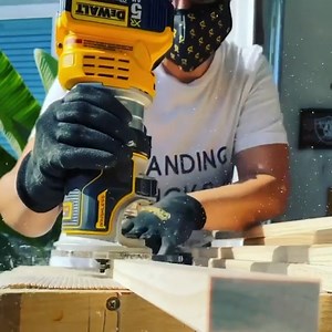 Pretty cool video from @dragonflywood_design using the DeWALT DCW600B 20V Depth Adjusting Brushless Cordless Router 🤘 "#flashback To that one time I busted out 9 flags all at once. About 500 chamfered edges, and all unions were hand carved 🙌 definitely felt the arthritis kick in 😅" @dragonflywood_design You can get the DeWALT DCW600B 20V Depth Adjusting Brushless Cordless Router on our site: https://bit.ly/3mwnZWU #shopmaxtool #repost #dewalt #dewalttools #dewaltpowertools #dewalttough #black