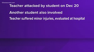 Middle school student attacked and injured teacher, officials say