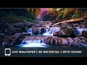 Live Wallpaper | Waterfall | With Sound #livewallpaper