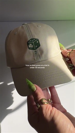 Cómo hacer transferencia de calor en una gorra en 30 segundos