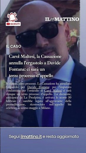 Carol Maltesi uccisa e fatti a pezzi, ergastolo annullato a Davide Fontana: ci sarà terzo processo