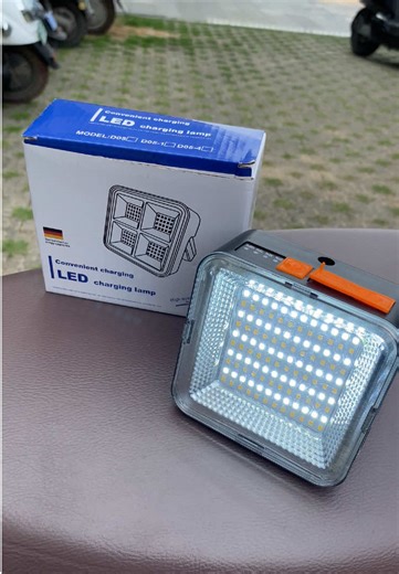 LAMPARA RECARGABLE, SOLAR PARA ENVIAR A CUBA 🇨🇺, CON 120 LUCES LED, 4 MODOS DE LUZ AJUSTABLE, CARGA SOLAR Y POR PUERTO USB TIPO C, AGARRADERA MAGNETICA, FUNCION DE POWER BANK, AHORA EN DESCUENTO #lamp #WATERPROOF #LED #LIGHT #SOLAR