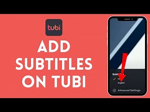 How to Add Subtitles on Tubi 2024 | Subtitles Add on Tubi
