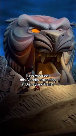 Have you seen this Aladdin attraction at Disneyland Paris? ✨ #disney #disneylandparis #aladdin