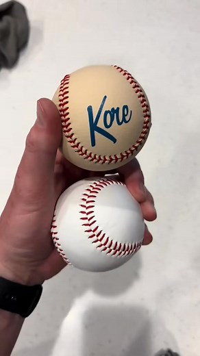 Parents, this is the safest baseball you’ll ever buy. Same stitching. Same feel. Zero damage. Perfect for backyards, living rooms, or Christmas morning. | Kore Baseball Products