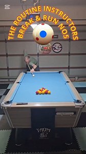 14K views · 179 reactions | The Routine Instructors Break & run no5 #TheRoutineInstructor #reelsfb #facebookreel #8ball #snooker #trickshots #8BallPool #10ball #9ball #howto | The Routine Instructor Certified Snooker & 8 Ball Coaching | Facebook