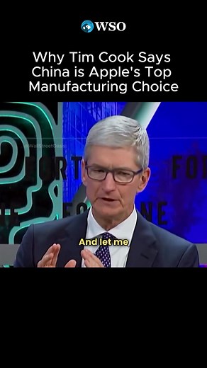 Tim Cook on Why Apple Chose China for Manufacturing
