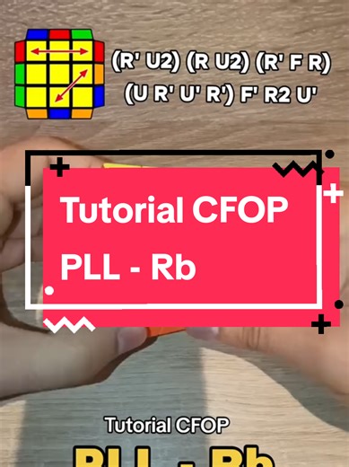 Tutorial Rubik's Cube 3x3. Tutorial Metodo CFOP | Fridrich PLL - Rb Perm Algorithm: (R' U2) (R U2) (R' F R) (U R' U' R') F' R2 U' Cube 3x3 MoYu Weilong V10 Maglev 20 magnets Ball Core UV #rubikscube #speedcubing #leoncubes #PLL #creatorsearchinsights