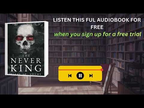 The Never King Audiobook by Nikki St. Crowe | Dark Peter Pan Romance