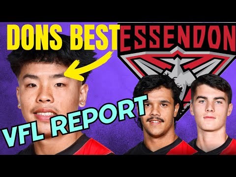 ESSENDON VFL thrashed by Footscray. Nguyen, Davey the Dons best