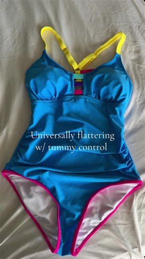 Lots of flattering features, amazing reviews and price! #swimsuit #bathingsuit #onepieceswimsuit
