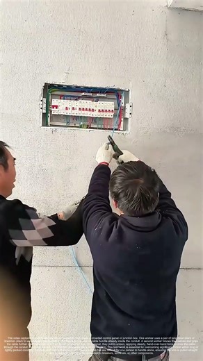 Team Pull: The Two-Person Tug on a Cable Run