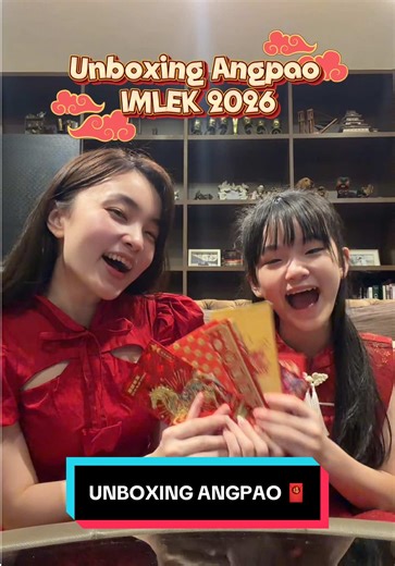 Apa bikin 2 anak lagi yaaa? 🤭🤣 #Mfamily #CNY2026 #unboxingangpao #Mingangelfamily @Mirabelle Tiffany