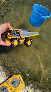 Remote control Dumper Spoilt in Water 💦 #vlog #shorts