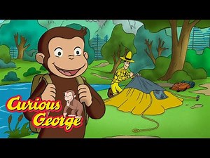 George Loves Camping Outside! 🐵 Curious George 🐵 Kids Cartoon 🐵 Kids Movies