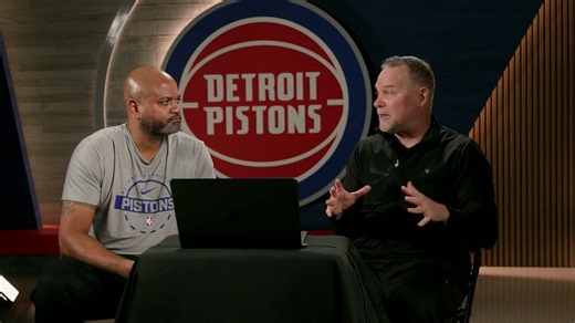 Detroit Pistons head coach J.B. Bickerstaff enters the film room with Michael Malone to talk coaching, Detroit's defense and Cade's impressive season 🎥 Cavs-Pistons All-Access | 7 ET on ESPN and the ESPN App 🍿 | ESPN