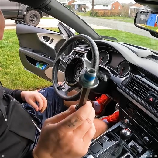 How To Remove And Install A Carbon Steering Wheel | AutoVlog