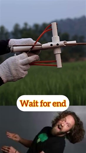 Bamboo PVC Target Challenge 🎯🔥 | DIY Power Shot #shorts #unitedstates #memes #viral