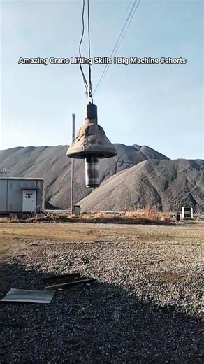 Amazing Crane Lifting Skills | Big Machine #shorts