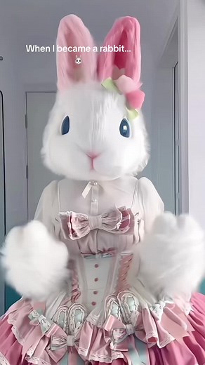Cute Rabbit Cosplay: Adorable Fursuit Showcase