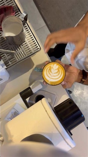 Latte art how to make #art #coffee #trend #india #shots