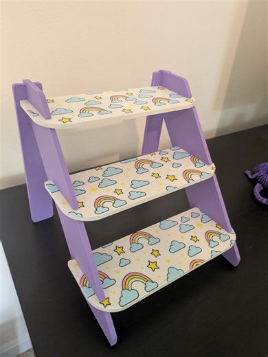 3 Tier Display Stand STL File: Vendor Booth, Art Market (9x8x9) - Etsy