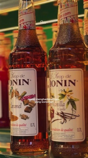 Sirup Monin - Rahasia latte di coffee shop nggak cuma ada di kopinya #ottencoffee #coffee #monin