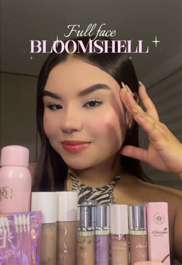 Full Face Makeup Tutorial with Bloomshell Cosmetics