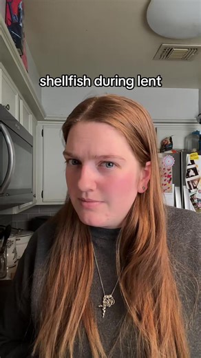 I feel like since we started it thinking no shellfish I should stick to that but also if it’s allowed then why not??im interested in others’ opinions🤔 #orthodoxy☦️ #lent #inquirer #orthodoxchristian