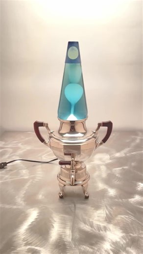 CUSTOM LAVA LAMP - Stunning One of a Kind Light - Made From a Vintage Manning Bowman Coffee Urn - Etsy