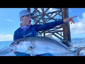 GIANT Amberjack Fishing & Spearfishing off South Padre Island, Texas