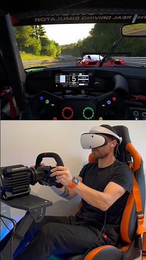GT7 with PSVR2 is a whole different level of immersion. #PSVR2 #GranTurismo7 #SimRacing #Nurburgring