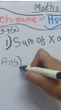 MATHS.... HOW TO DO ALGEBRA