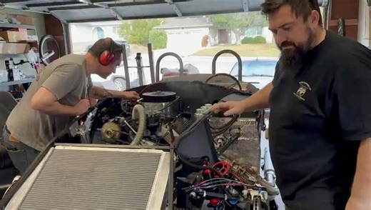 First Start of Alex’s Factory Five MK4 Roadster! Alex said, “After discovering the ECU defaulted to the wrong firing order for a late model 351w, we got the ignition dialed in!”🔥 Specs: 408w stroker, Holley EFI, MSD Dual Sync, and 6AL CDI. Built since February 2023, he expects to be go-karting 2 years later. Custom IRS, Torsen LSD, and 400 hp! Alex is doing the bodywork & painting it gloss black with satin stripes. 🏁 #FactoryFive #MK4Roadster #FirstStart | Factory Five Racing