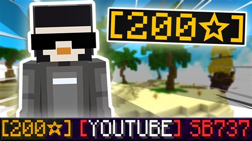 Getting 200 stars in Minecraft Bed Wars epic