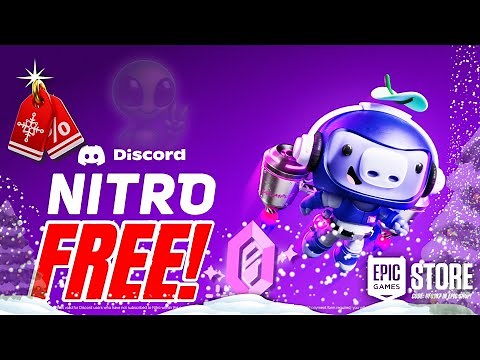 Get FREE Discord Nitro in 2 Minutes (Epic Games) | 1 Month for everyone – 2025