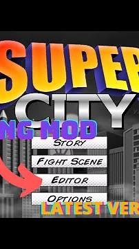 SUPER CITY (Superhero Sim) v1.23 LATEST MOD - EDITOR 100% UNLOCKED APK || #MDICKIE GAMES 😎