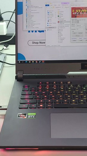 This Usually Indicates A GPU Failure For Your Gaming Laptop #lapfix #gaminglaptop #nvidia #asus