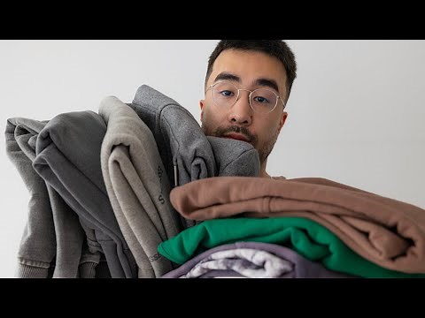 Getting rid of my clothes.