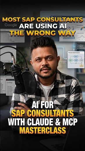 Most SAP Consultants are using AI the wrong way! | ZaranTech #shorts