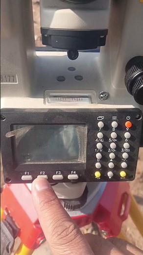 Theodolite calibration #construction #civilengineering